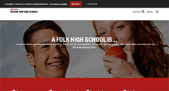 Desktop Screenshot of danishfolkhighschools.com